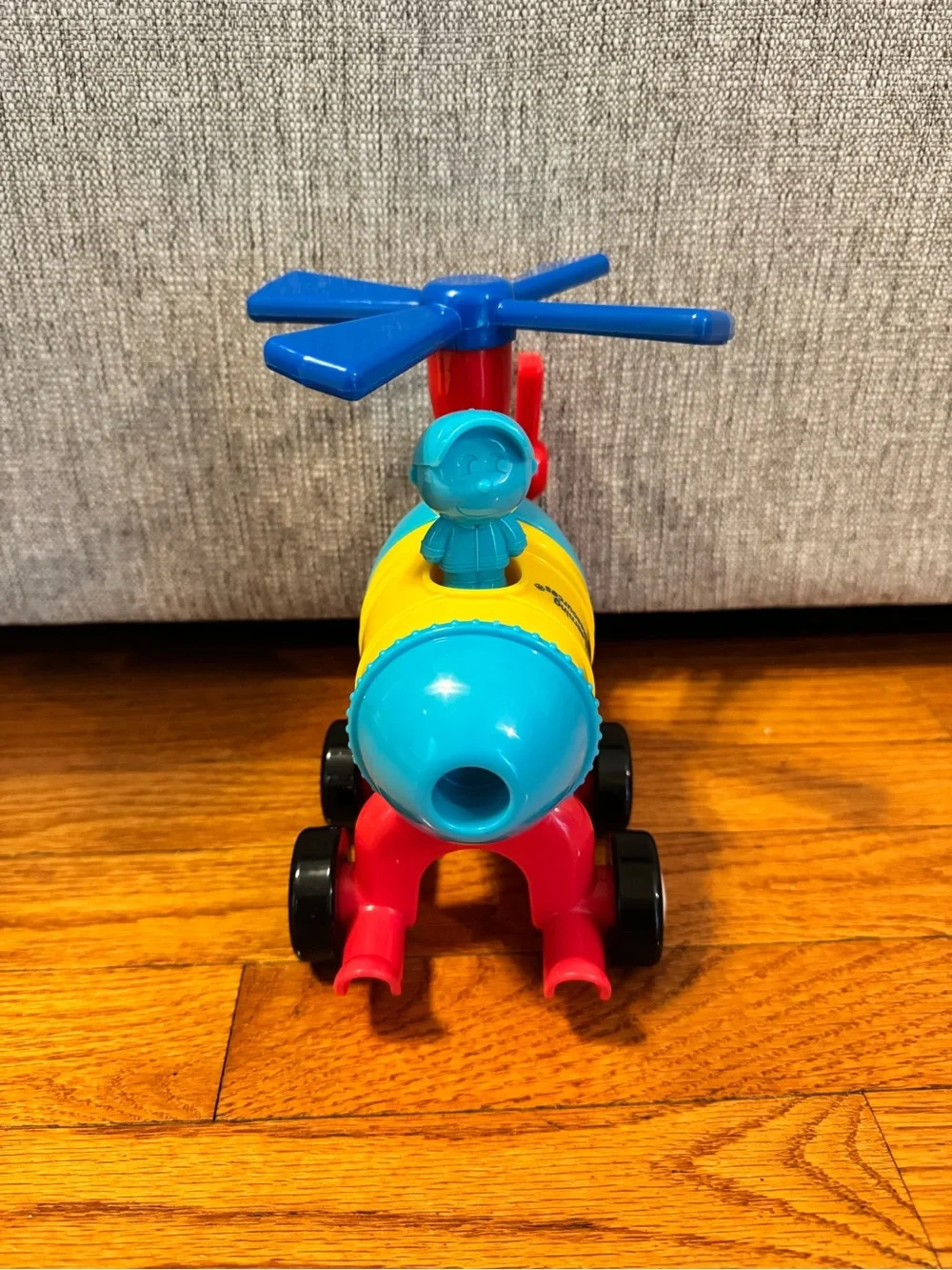 Learning Resources 1-2-3 Build It! Rocket- Train-Helicopter